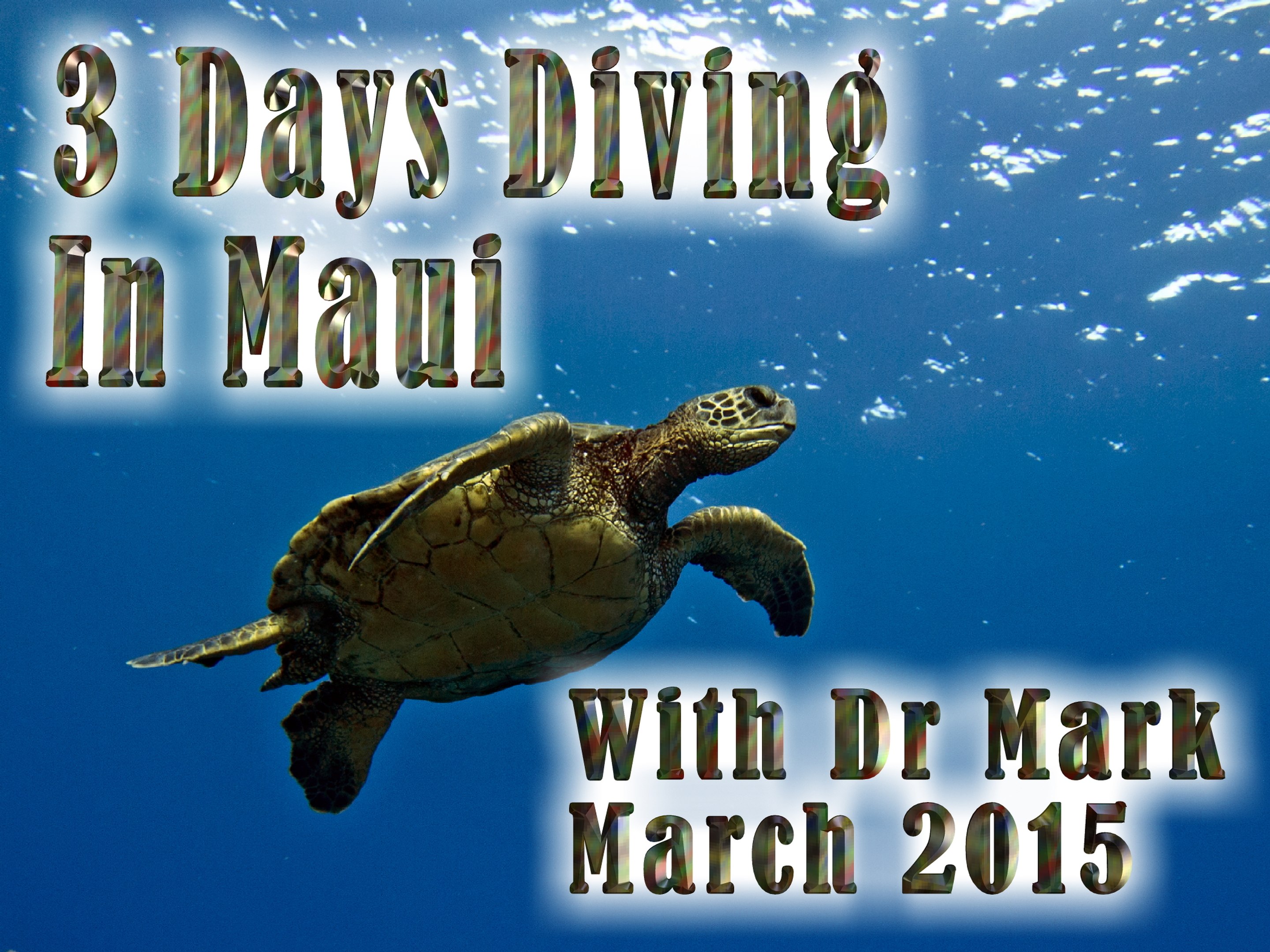 2015 03 3 Days Diving in Maui